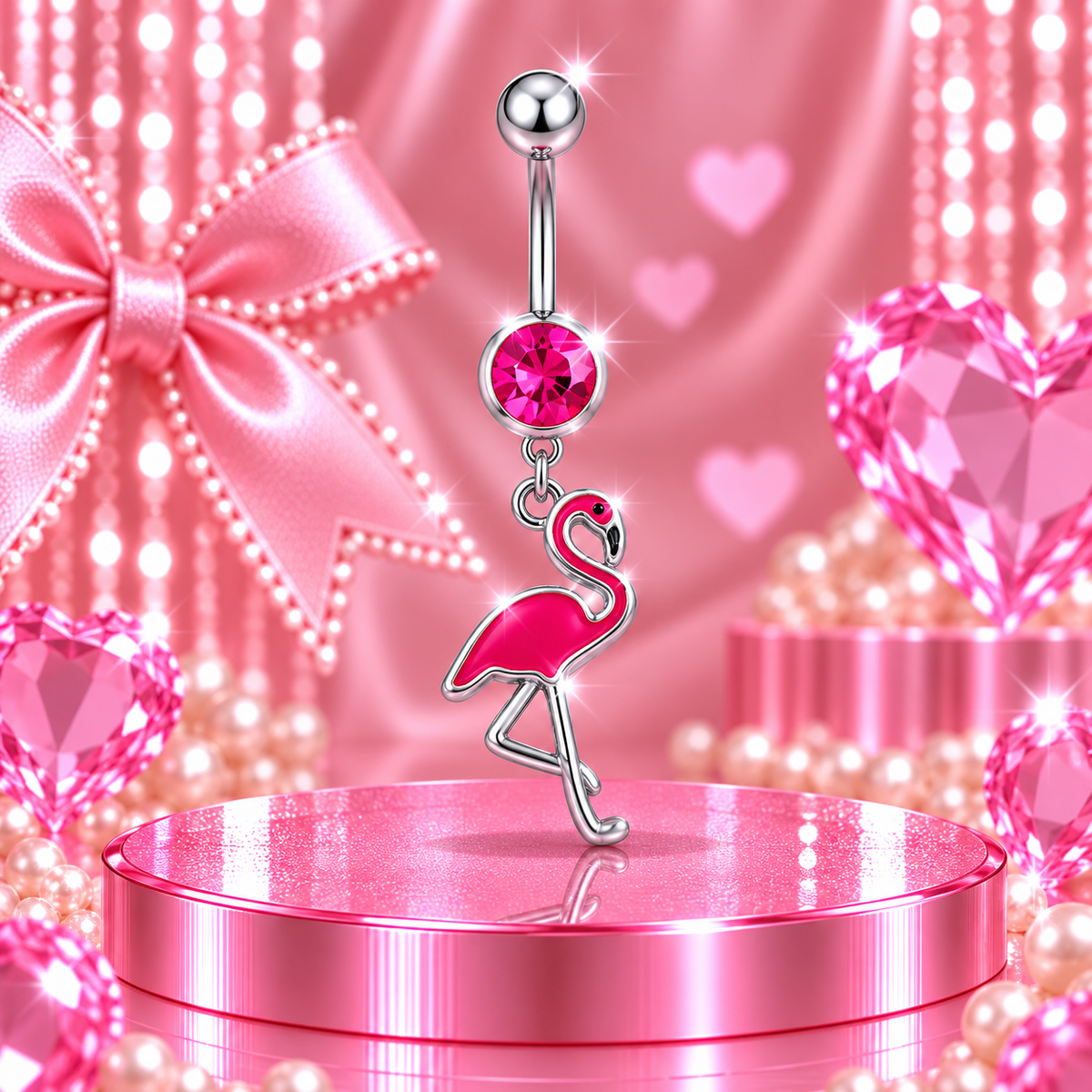 Flaminga Belly Ring